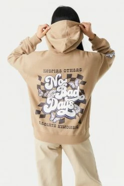 Stitches Ladies No Bad Days Graphic Hoodie Tops
