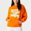Stitches Ladies Good Things Coming Graphic Hoodie Tops