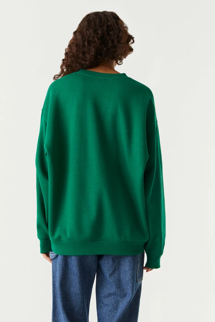 Stitches Ladies Tops Take It Easy Graphic Oversized Fleece Sweatshirt 2 Stitches Ladies Tops Take It Easy Graphic Oversized Fleece Sweatshirt