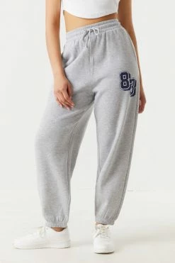 Stitches Ladies Bottoms 83 Graphic Fleece Jogger