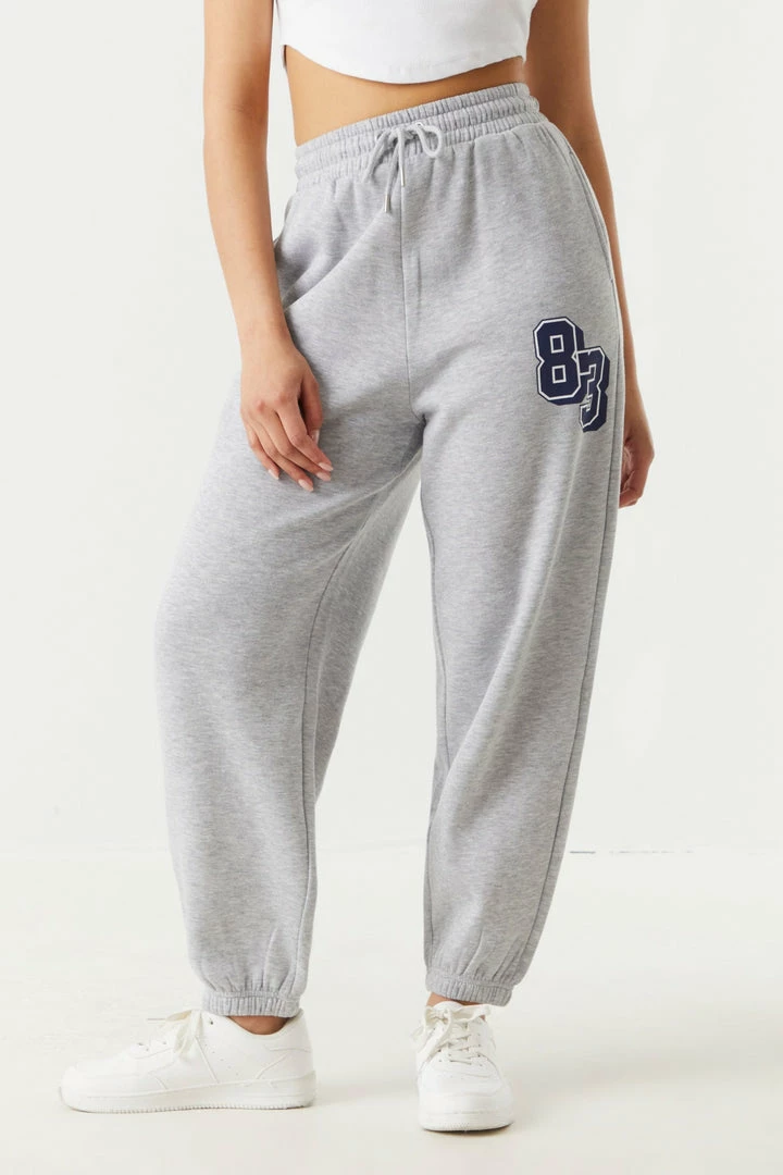 Stitches Ladies Bottoms 83 Graphic Fleece Jogger 2 Stitches Ladies Bottoms 83 Graphic Fleece Jogger