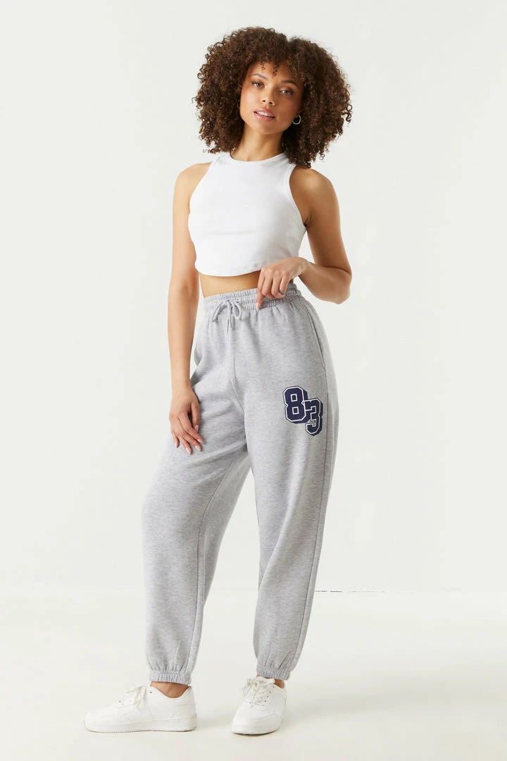 Stitches Ladies Bottoms 83 Graphic Fleece Jogger 1 Stitches Ladies Bottoms 83 Graphic Fleece Jogger