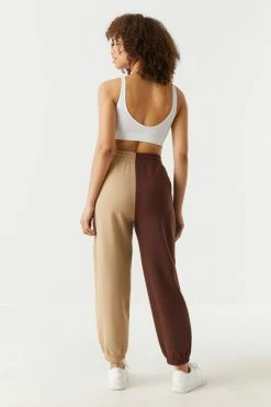 Stitches Ladies Bottoms LA Legendary Graphic Colour Block Fleece Jogger