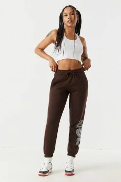 Stitches Ladies Dragon Graphic Fleece Everyday Jogger