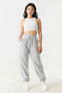 Stitches Ladies High-Rise Fleece Jogger Bottoms 21 Stitches Ladies High-Rise Fleece Jogger Bottoms