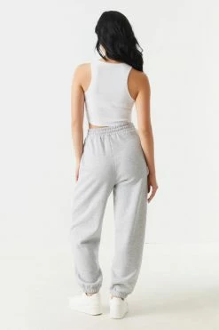 Stitches Ladies High-Rise Fleece Jogger Bottoms 23 Stitches Ladies High-Rise Fleece Jogger Bottoms