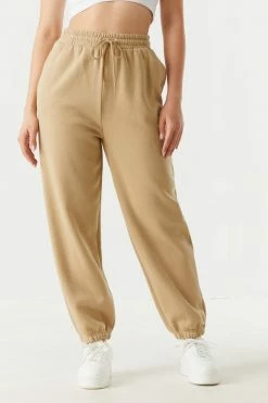 Stitches Ladies High-Rise Fleece Jogger Bottoms 28 Stitches Ladies High-Rise Fleece Jogger Bottoms