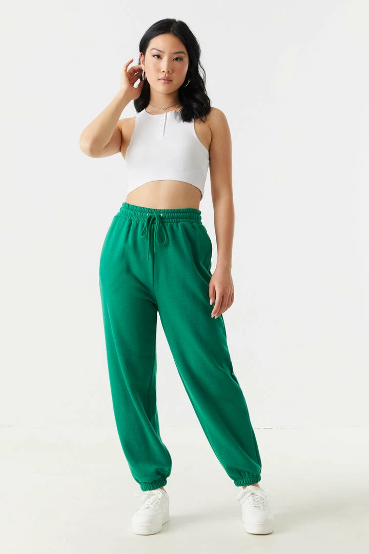 Stitches Ladies High-Rise Fleece Jogger Bottoms 13 Stitches Ladies High-Rise Fleece Jogger Bottoms