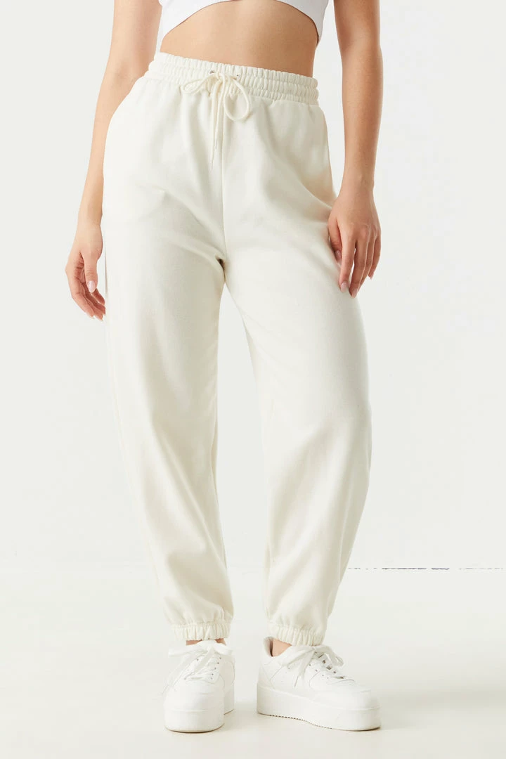 Stitches Ladies High-Rise Fleece Jogger Bottoms 17 Stitches Ladies High-Rise Fleece Jogger Bottoms