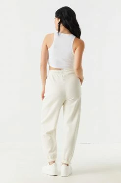 Stitches Ladies High-Rise Fleece Jogger Bottoms 35 Stitches Ladies High-Rise Fleece Jogger Bottoms