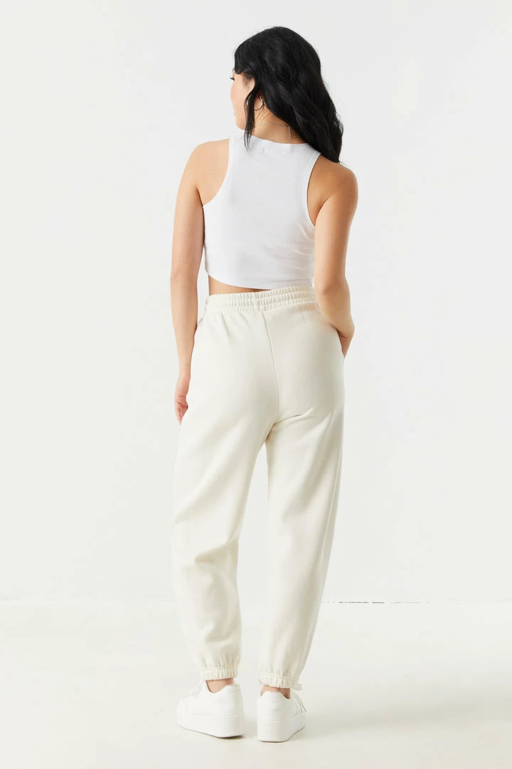 Stitches Ladies High-Rise Fleece Jogger Bottoms 18 Stitches Ladies High-Rise Fleece Jogger Bottoms