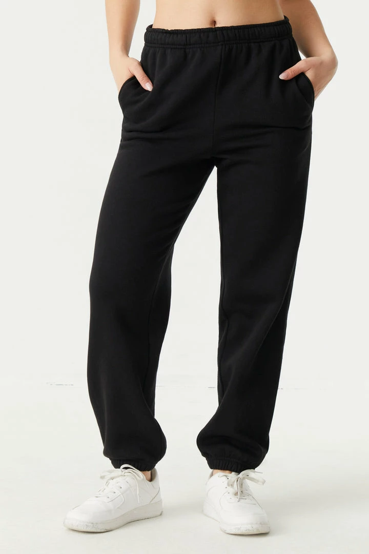 Stitches Ladies Bottoms Fleece Boyfriend Jogger 5 Stitches Ladies Bottoms Fleece Boyfriend Jogger