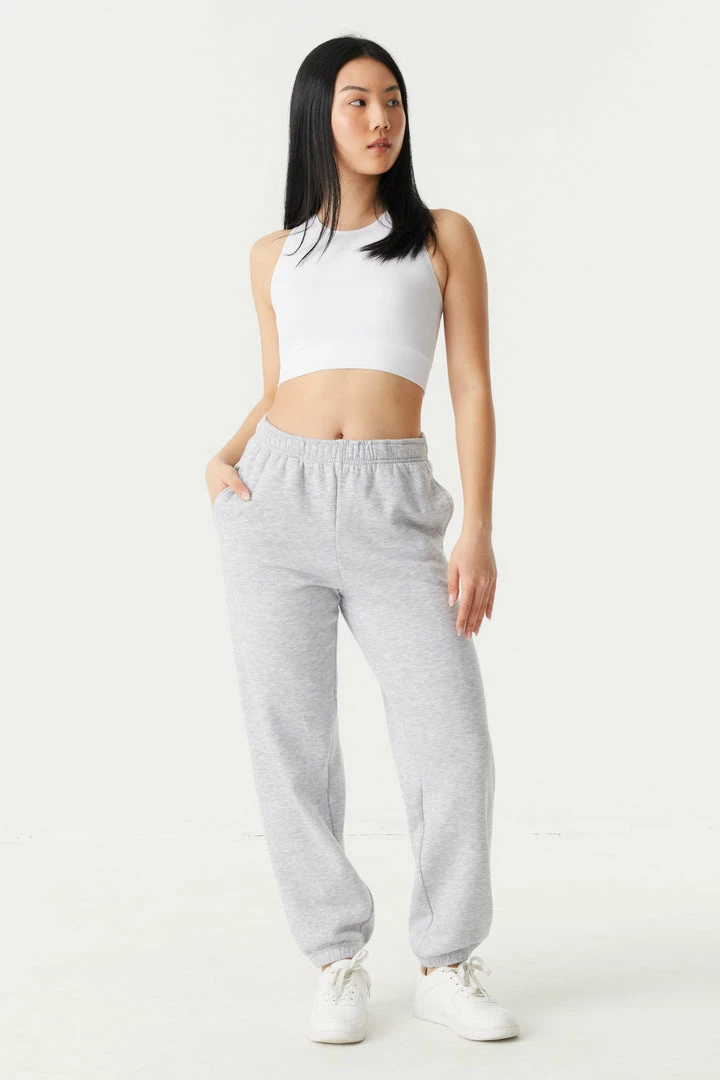 Stitches Ladies Bottoms Fleece Boyfriend Jogger 1 Stitches Ladies Bottoms Fleece Boyfriend Jogger