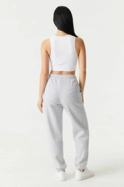 Stitches Ladies Bottoms Fleece Boyfriend Jogger 26 Stitches Ladies Bottoms Fleece Boyfriend Jogger