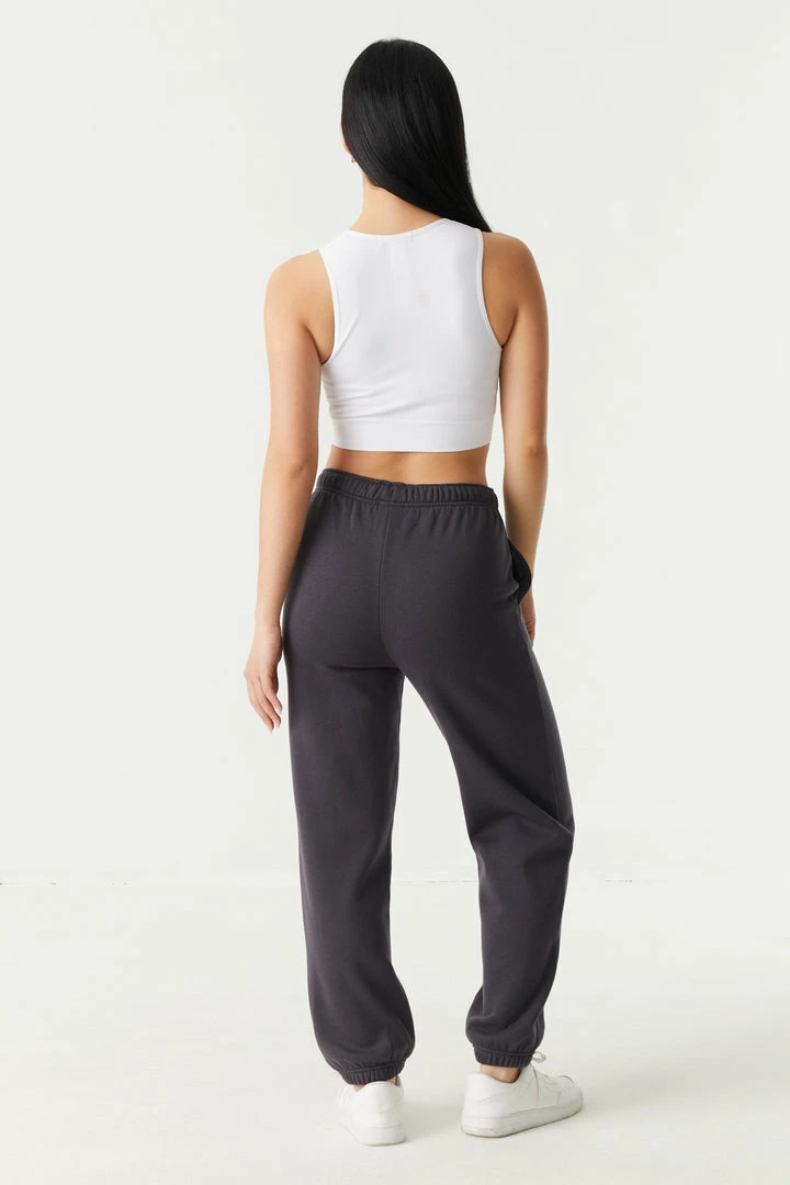 Stitches Ladies Bottoms Fleece Boyfriend Jogger 9 Stitches Ladies Bottoms Fleece Boyfriend Jogger