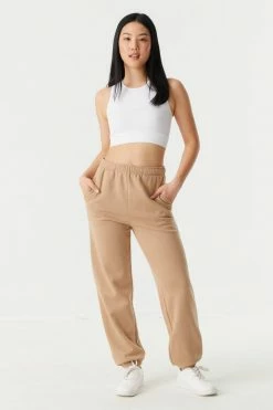 Stitches Ladies Bottoms Fleece Boyfriend Jogger 33 Stitches Ladies Bottoms Fleece Boyfriend Jogger