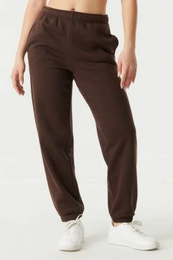 Stitches Ladies Bottoms Fleece Boyfriend Jogger 37 Stitches Ladies Bottoms Fleece Boyfriend Jogger