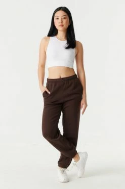 Stitches Ladies Bottoms Fleece Boyfriend Jogger 36 Stitches Ladies Bottoms Fleece Boyfriend Jogger