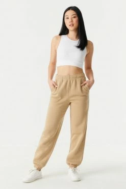 Stitches Ladies Bottoms Fleece Boyfriend Jogger 39 Stitches Ladies Bottoms Fleece Boyfriend Jogger