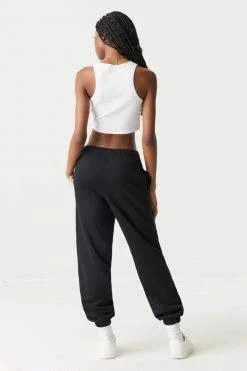 Stitches Ladies Bottoms Low-Rise Fleece Boyfriend Jogger 29 Stitches Ladies Bottoms Low-Rise Fleece Boyfriend Jogger