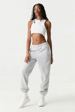 Stitches Ladies Bottoms Low-Rise Fleece Boyfriend Jogger 30 Stitches Ladies Bottoms Low-Rise Fleece Boyfriend Jogger