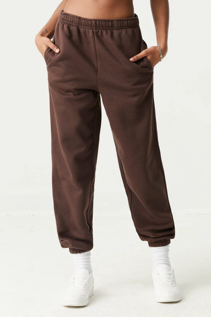 Stitches Ladies Bottoms Low-Rise Fleece Boyfriend Jogger 11 Stitches Ladies Bottoms Low-Rise Fleece Boyfriend Jogger