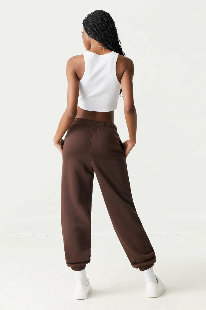 Stitches Ladies Bottoms Low-Rise Fleece Boyfriend Jogger 12 Stitches Ladies Bottoms Low-Rise Fleece Boyfriend Jogger