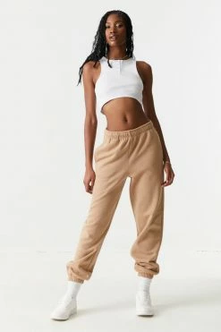 Stitches Ladies Bottoms Low-Rise Fleece Boyfriend Jogger 36 Stitches Ladies Bottoms Low-Rise Fleece Boyfriend Jogger