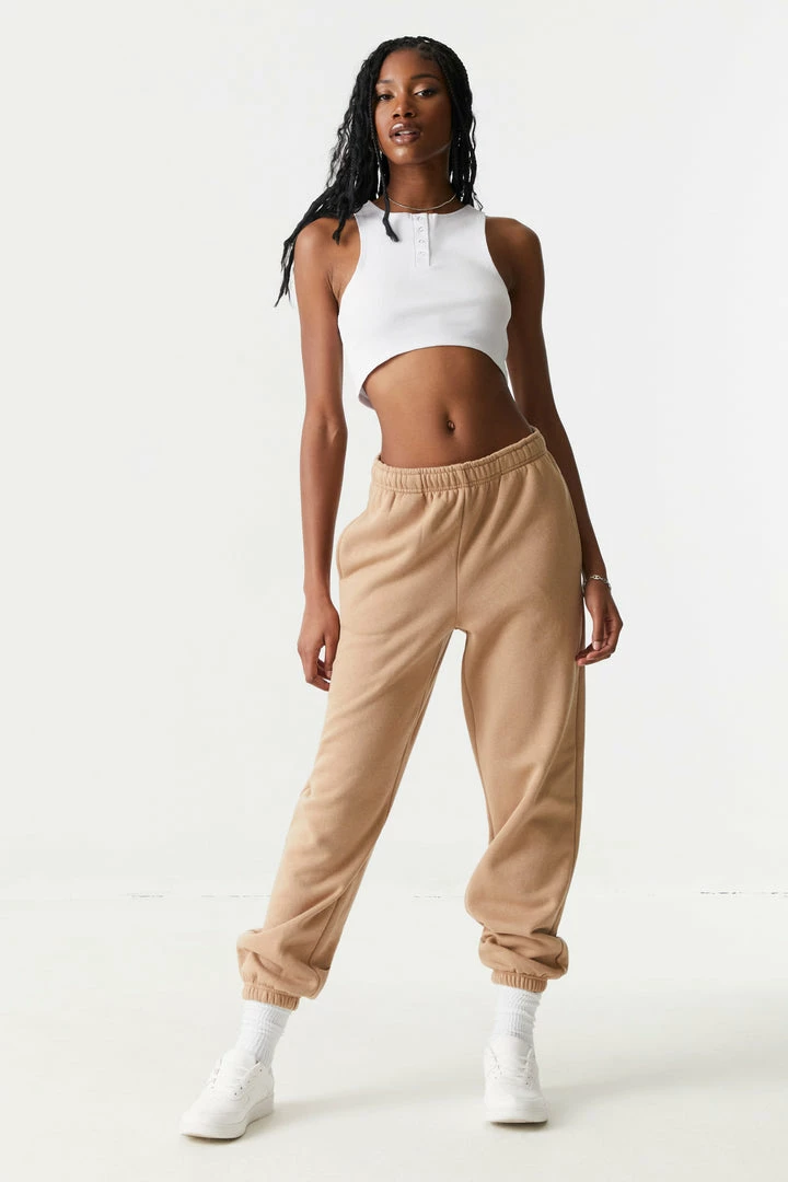 Stitches Ladies Bottoms Low-Rise Fleece Boyfriend Jogger 13 Stitches Ladies Bottoms Low-Rise Fleece Boyfriend Jogger