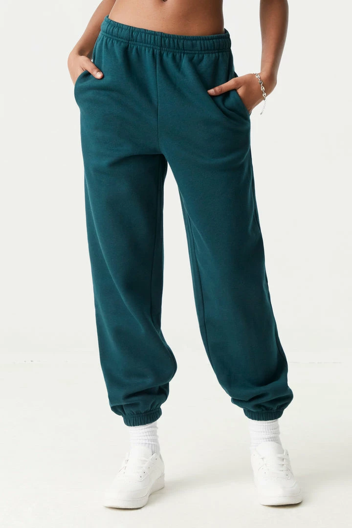 Stitches Ladies Bottoms Low-Rise Fleece Boyfriend Jogger 17 Stitches Ladies Bottoms Low-Rise Fleece Boyfriend Jogger