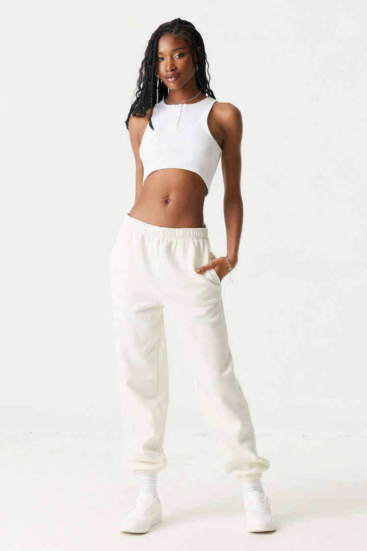 Stitches Ladies Bottoms Low-Rise Fleece Boyfriend Jogger 19 Stitches Ladies Bottoms Low-Rise Fleece Boyfriend Jogger