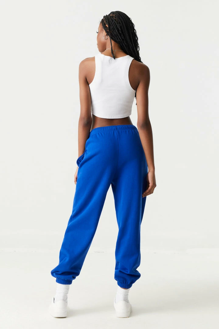 Stitches Ladies Bottoms Low-Rise Fleece Boyfriend Jogger 3 Stitches Ladies Bottoms Low-Rise Fleece Boyfriend Jogger