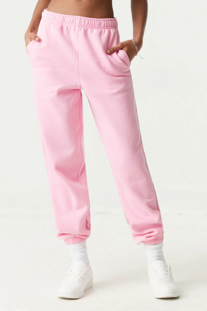 Stitches Ladies Bottoms Low-Rise Fleece Boyfriend Jogger 23 Stitches Ladies Bottoms Low-Rise Fleece Boyfriend Jogger