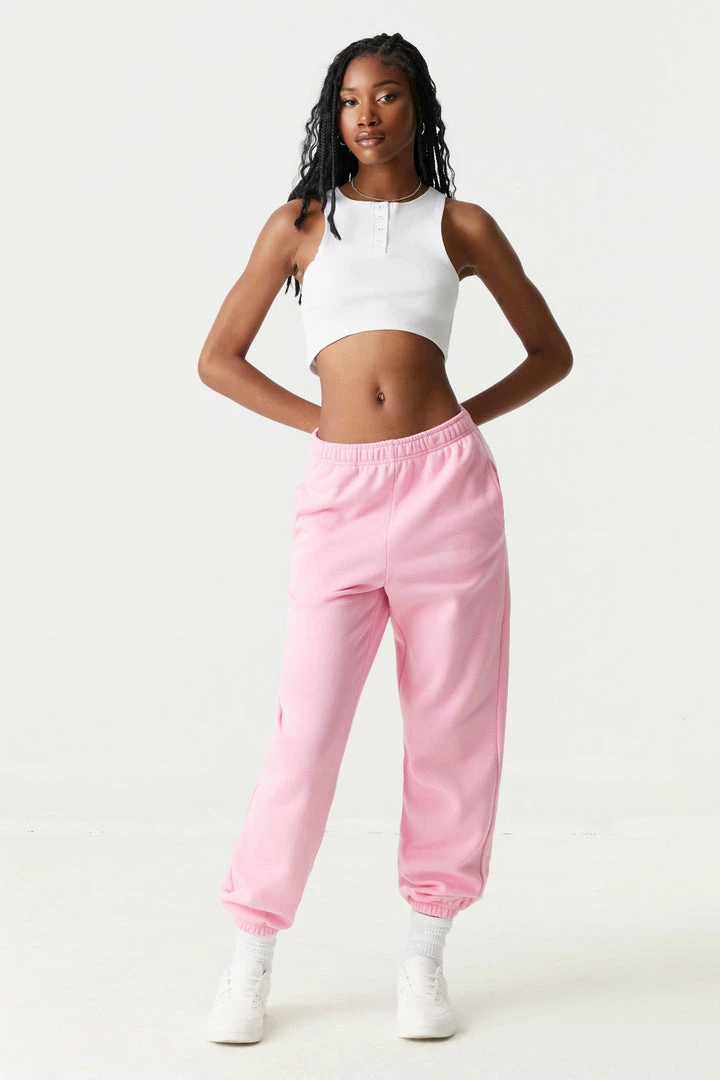 Stitches Ladies Bottoms Low-Rise Fleece Boyfriend Jogger 22 Stitches Ladies Bottoms Low-Rise Fleece Boyfriend Jogger