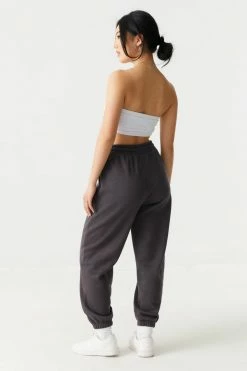 Stitches Ladies Fleece High-Rise Jogger