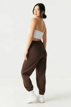 Stitches Ladies Fleece High-Rise Jogger