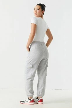 Stitches Ladies Cargo Pocket Fleece Jogger