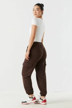 Stitches Ladies Cargo Pocket Fleece Jogger