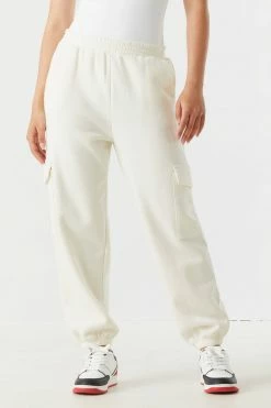 Stitches Ladies Cargo Pocket Fleece Jogger