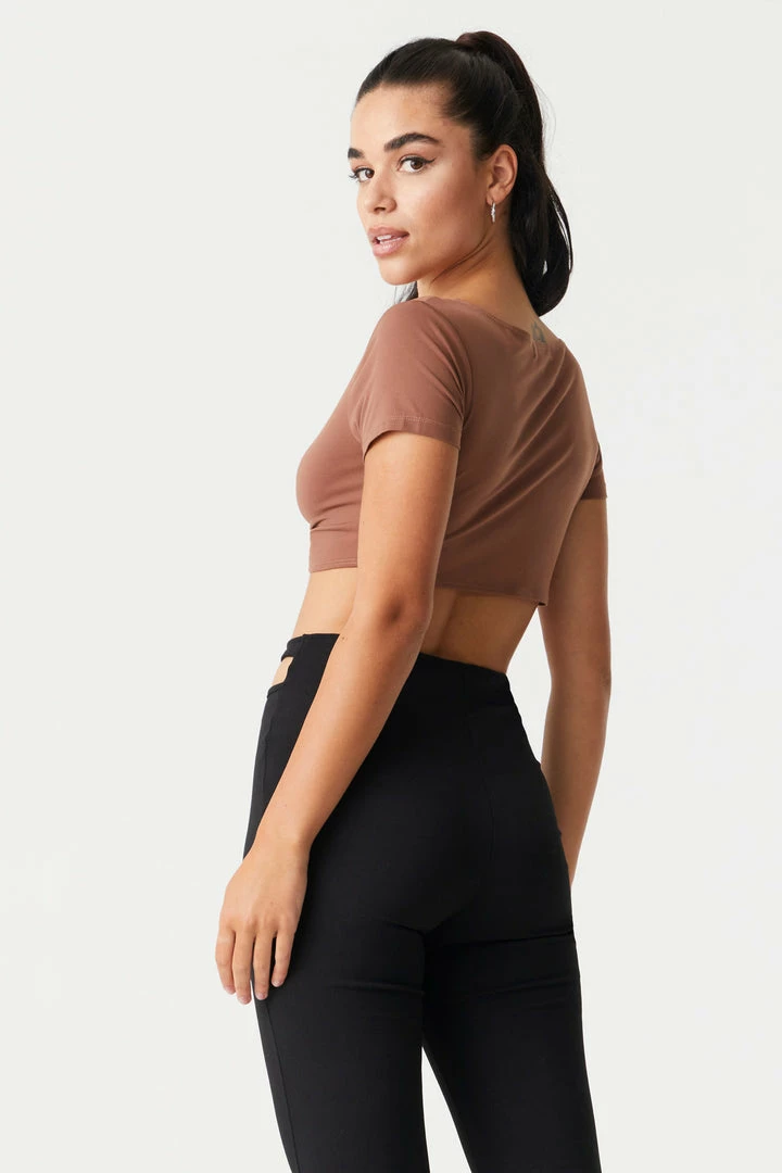 Stitches Ladies O-Ring Crop Top 5 Stitches Ladies O-Ring Crop Top