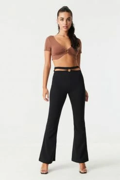 Stitches Ladies O-Ring Crop Top 14 Stitches Ladies O-Ring Crop Top