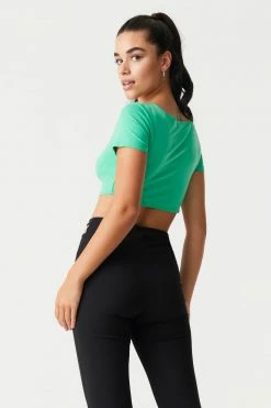 Stitches Ladies O-Ring Crop Top 16 Stitches Ladies O-Ring Crop Top