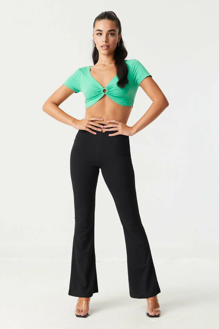 Stitches Ladies O-Ring Crop Top 9 Stitches Ladies O-Ring Crop Top