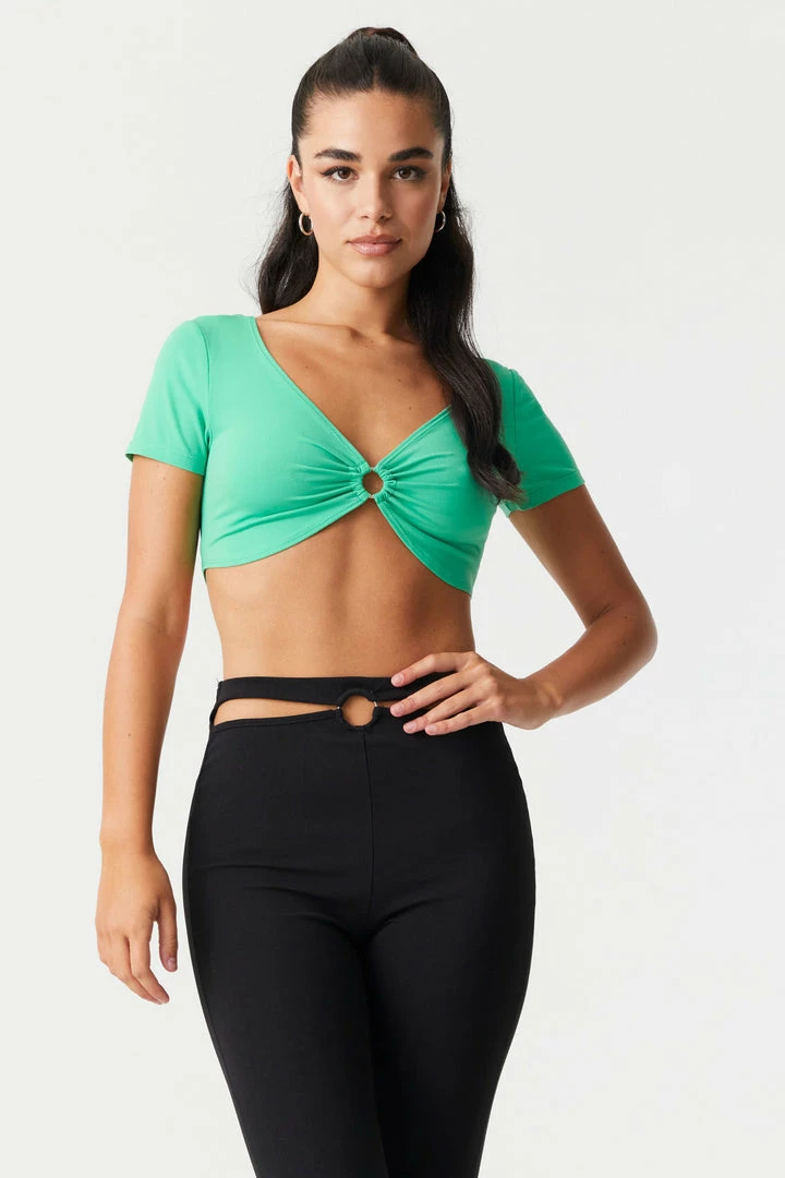 Stitches Ladies O-Ring Crop Top 7 Stitches Ladies O-Ring Crop Top