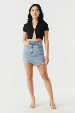 Stitches Ladies Soft Ribbed Single Button Cardigan