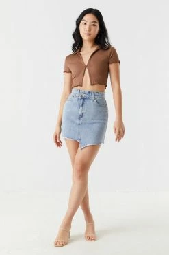 Stitches Ladies Soft Ribbed Single Button Cardigan