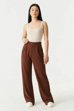Stitches Ladies Wide Leg High-Rise Crepe Knit Trouser Bottoms 18 Stitches Ladies Wide Leg High-Rise Crepe Knit Trouser Bottoms