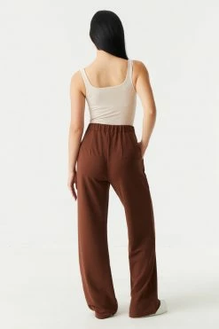 Stitches Ladies Wide Leg High-Rise Crepe Knit Trouser Bottoms 20 Stitches Ladies Wide Leg High-Rise Crepe Knit Trouser Bottoms