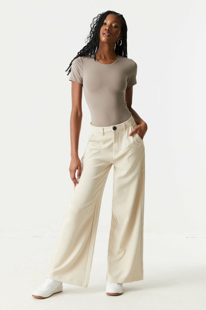 Stitches Ladies Dressy Wide Leg Trouser Bottoms 7 Stitches Ladies Dressy Wide Leg Trouser Bottoms