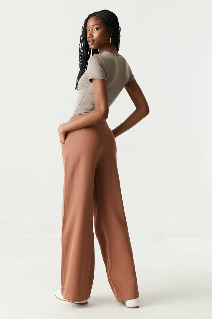 Stitches Ladies Dressy Wide Leg Trouser Bottoms 3 Stitches Ladies Dressy Wide Leg Trouser Bottoms